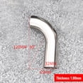 thumbnail image 2 of 32mm Stainless Steel Thin Pipe Exhaust Pipe Elbow 90 Degree, 2 of 9