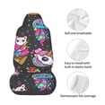thumbnail image 4 of KLL Cat Icecream Pattern Seat Covers,Universal Fit Sedans,Cars,Vans,SUV,Truck, 4 of 5