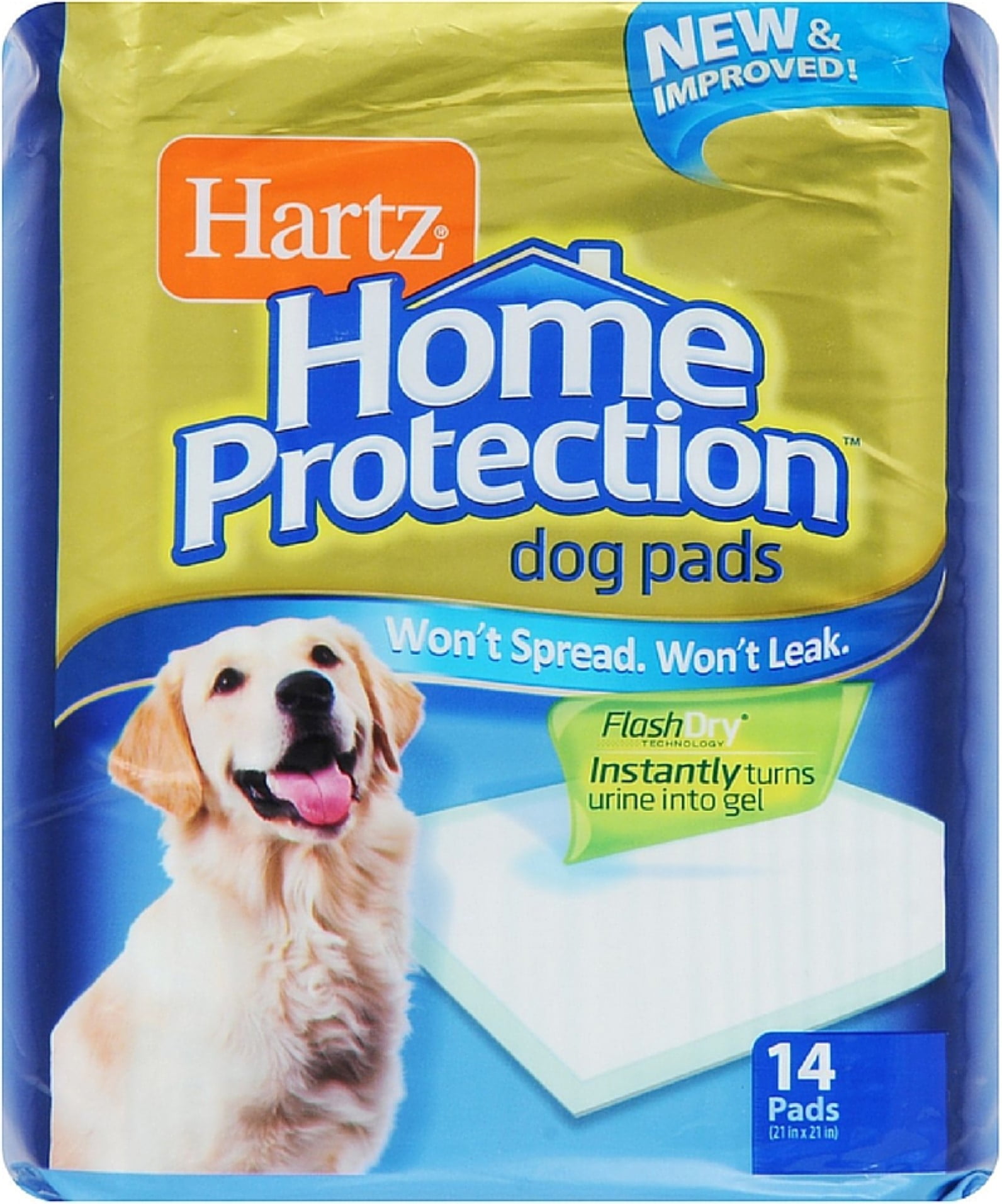 Hartz Home Protection Dog Training Pads 14 ea (Pack of 4)