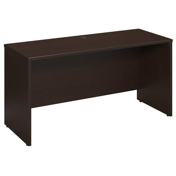 Scranton & Co 60" Transitional Engineered Wood Credenza Shell in Mocha Cherry
