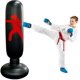 thumbnail image 1 of Saco de boxeo derecho para niños, saco de boxeo inflable de 160cm con bomba de aire de pie pesado, 1 of 5