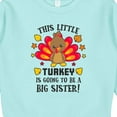thumbnail image 3 of Inktastic This Little Turkey is Going to Be a Big Sister Toddler Sweatshirt, 3 of 4
