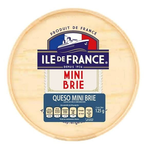 Queso mini brie Ile de France 125 g
