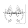 thumbnail image 4 of WINDLAND 2 Pieces Cuff Earrings Metal Ear Cuffs Women Party Jewelry Ear Cuffs Ear Clip Cuff Earrings Clip Earrings Alloy Material, 4 of 8