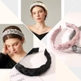thumbnail image 4 of Diademas para mujer, para el pelo, para la cabeza, con trenzas, para niñas, 4 of 5