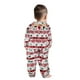thumbnail image 4 of Nvse|Christmas Print Family Matching Hooded Long Sleeved Zippered Jumpsuit Set Unisex Onesie Novelty Printed One-piece Pajamas Women Men Hooded Jumpsuits Adult Nightwear Romper Holiday Pjs-red&green, 4 of 4