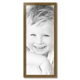 thumbnail image 2 of ArtToFrames 14x34 inch Muted Gold Glow Picture Frame, Gold MDF Poster Frame (4670), 2 of 8