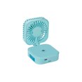 thumbnail image 1 of Naiovety Humidificador de aire acondicionado recargable USB de verano con ventilador plegable de mano con luz de noche LED colorida Escalada Numero 3 Naiovety OD016612-03, 1 of 6