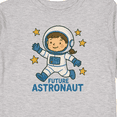thumbnail image 4 of Inktastic Future Astronaut Kids Space Theme Boys or Girls Long Sleeve Toddler T-Shirt, 4 of 5