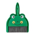 thumbnail image 2 of Mini juego de escoba y recogedor, cepillo recogedor de escoba, cepillo de limpieza y combinado para el hogar, rana verde, 2 of 9
