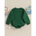 thumbnail image 4 of Bagilaanoe Newborn Baby Girl Boy Oversized Romper Sweatshirt Long Sleeve Bodysuits Pullover 3M 6M 9M 12M 18M Infant Casual Tee Tops, 4 of 9
