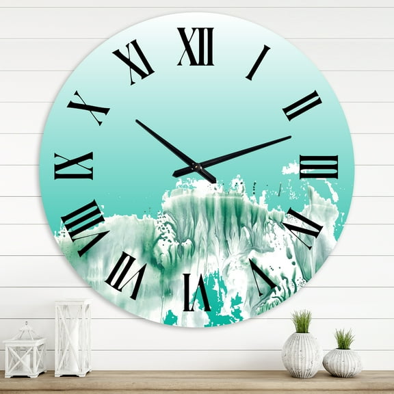 Designart 1 in Quartz Traditional Wall Clock