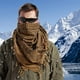 thumbnail image 5 of Shemagh Bufanda militar táctica del desierto, 70% algodón Keffiyeh cuello bufanda para hombres y mujeres, 5 of 5