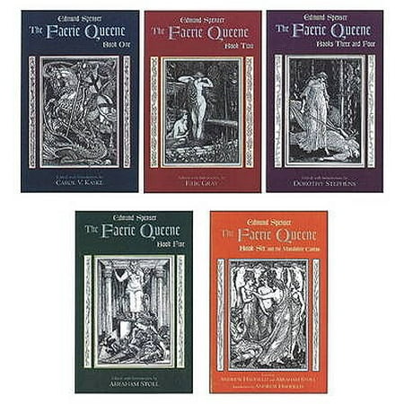 - The Faerie Queene: Complete in Five Volumes : Book One; Book Two; Books Three and Four; Book Five; Book Six and the Mutabilitie Cantos