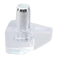 thumbnail image 4 of CUITING 50 Pcs Clear Kitchen Cabinet Shelf Supports Pegs / Studs with Metal Pin, 4 of 7