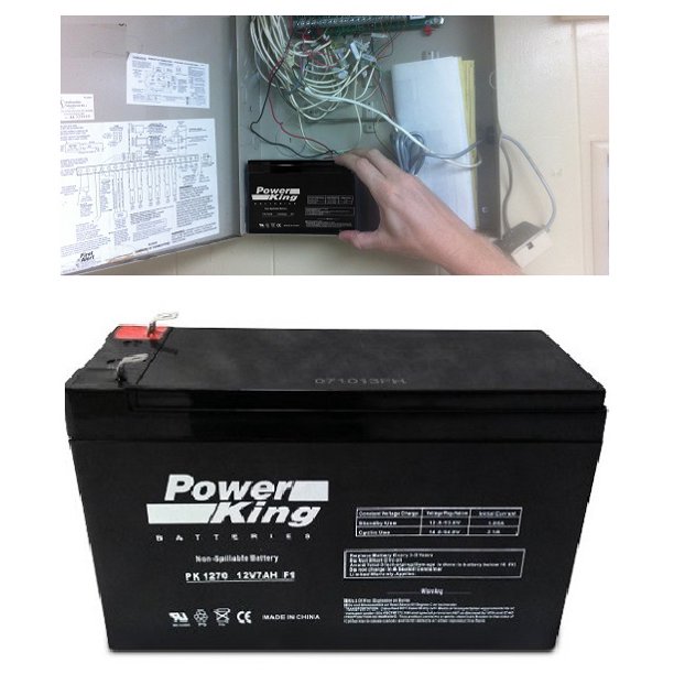 VERIZON FIOS REPLACEMENT BATTERY 12V 7AH SLA RECHARGEABLE BATTERY 12V