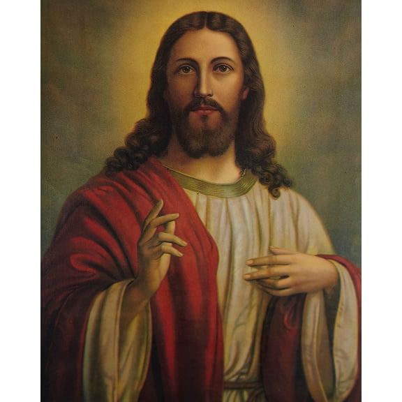 Catholic print picture - JESUS SH18 - 8" x 10" ready to be framed