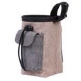 thumbnail image 5 of Methold Bolsa de entrenamiento para mascotas, riñonera para almacenamiento de pies, dispensador de bolsas para caca, riñonera ajustable para Type1 NO1 Methold CBP119671, 5 of 5