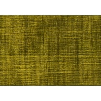 Ahgly Company Machine Washable Indoor Rectangle Persian Yellow Bohemian Area Rugs, 5' x 7'