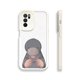 thumbnail image 1 of ¡Eleva el aspecto de tu teléfono con esta elegante funda plateada mate con gráficos para iPhone 15 Pro Max 14 13 12 Pro 11!, 1 of 4
