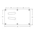 thumbnail image 4 of Dalazy Guitar Back Plate Cavity Cover Backplate for Electric Guitar Replacements, 4 of 7