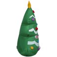 thumbnail image 3 of 4 ft Tree Christmas Airblown Yard Inflatable, Multicolor, by Holiday Time, 3 of 6
