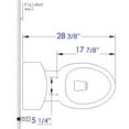 thumbnail image 2 of EAGO R-364SEAT Replacement Soft Closing Toilet Seat for TB364, 2 of 5