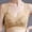 Beige, variant on Amidoa Womens Bras No Wire Beige Lace Full Coverage Large Bust Bandeau Bralettes for Women L