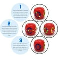 thumbnail image 3 of Creative Magic Cube Little Magic Beans Magic Rainbow Ball Puzzle Gyroscope Toy Intellectual Game for Kids (Red), 3 of 3