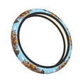 thumbnail image 2 of Haiem Animals on Noah's Ark Floating Print Steering Wheel Cover 15 Inches for Women Men, Neoprene Anti-Slip Cute Car Steering Wheel Grip Wrap Car Accessories Protective Case Cover, 2 of 8