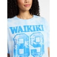 thumbnail image 4 of No Boundaries Boxy Cropped Graphic Tee, Women's XXS-XXL, 4 of 5