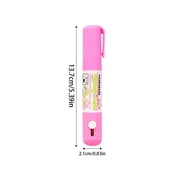 2 in 1 Privacy Wipe Box Cutter, Thermal Paper Eraser Pen with Mini Unboxing Knife, 2 in 1 Thermal Label Eraser with Box Cutter Knife for One Smear Printed Text Covering, Labels, Packages (1Pc)