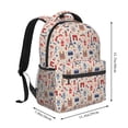 thumbnail image 2 of Easygdp Paris Mochila Ergonómica Versátil para Laptop - Múltiples Bolsillos, Correas Ajustables, Unisex para Escuela, Viajes y Actividades al Aire Libre-One Size, 2 of 5
