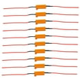 thumbnail image 2 of 10pcs Car 50W Loads Resistors Error Flash Canbus For LED Bulbs Turning Signal Fog Lamps Reverse Lights Daytime- Running Lights, 2 of 10
