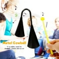 thumbnail image 1 of OULII Hand Percussion Cowbell Noise Maker Black for Classroom Outdoor 1Pcs, 1 of 8