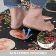 thumbnail image 4 of Kitchen Mats Sets 2 Piece, Cushioned Anti Fatigue Kitchen Rugs for Floor, Non-Skid Washable Kitchen Mats, Boho Floral Kitchen Rugs, Moon Phase Kitchen Rugs and Mats,17.3"x30"+17.3"x47", 4 of 6