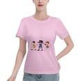 thumbnail image 1 of T-Shirt Basique à Manches Courtes pour Femmes une Pièce, 1 of 6