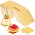 thumbnail image 4 of FELTECHELECTR 100 hojas de bases cuadradas para mini tartas, bases para tartas de mousse, bases de cartón, suministros para fiestas, 4 of 4