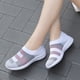 thumbnail image 2 of Zapatillas de deporte con calcetín para mujer, cómodas y transpirables, sin cordones, informales para caminar, 2 of 4