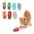 thumbnail image 3 of Cat Interactive Toys, 7Pcs Mini Cute Ladybug Cat Playing Toy Electric Funny Interactive Toy With Battery For Cats Kitten Training Playing Chewing, 3 of 8
