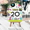 thumbnail image 3 of Big Dot of Happiness Through the Decades - 50s, 60s, 70s, 80s, and 90s Party Double-Sided 5 x 7 inches Cards - Table Numbers - 1-20, 3 of 8