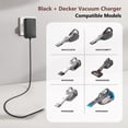thumbnail image 3 of Cargador de 14 V para aspiradora portátil Black and Decker HHVJ315JD10, 3 of 8
