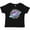 AB-Black, variant on Planet Saturn with Stars Boys or Girls Toddler T-Shirt
