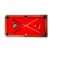 thumbnail image 5 of RACK Stark 5.5-Foot Billiard/Pool Table (Brown), 5 of 7