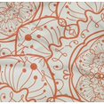 thumbnail image 4 of oneOone Cotton Poplin Twill Dark Peach Fabric Artistic Mandala Quilting Supplies Print Sewing Fabric By The Yard 56 Inch Wide, 4 of 4