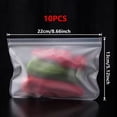 thumbnail image 3 of Reusable Bags Dishwasher Safe, BPA Free Reusable Freezer Bags, Stand Up Leakproof Food Storage Bags for Marinate Meats, Salad Fruit, Vegetables, Home Organization, 3 of 5