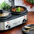 thumbnail image 6 of MegaChef Dual 1.5 Quart Crock Buffet Slow Cooker, 6 of 6
