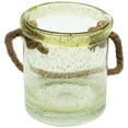 thumbnail image 4 of Northlight Bubble Glass Hurricane Candle Holder - 6.5" - Lemonade Yellow, 4 of 6