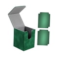 thumbnail image 4 of Caja para mazos de cartas, contenedor para guardar cartas coleccionables, organizador portátil para guardar cartas de juego, caja para guardar cartas Verde, 4 of 9