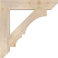 thumbnail image 3 of Ekena Millwork 5 1/2"W x 34"D x 34"H Balboa Slat Smooth Bracket, Douglas Fir, 3 of 4